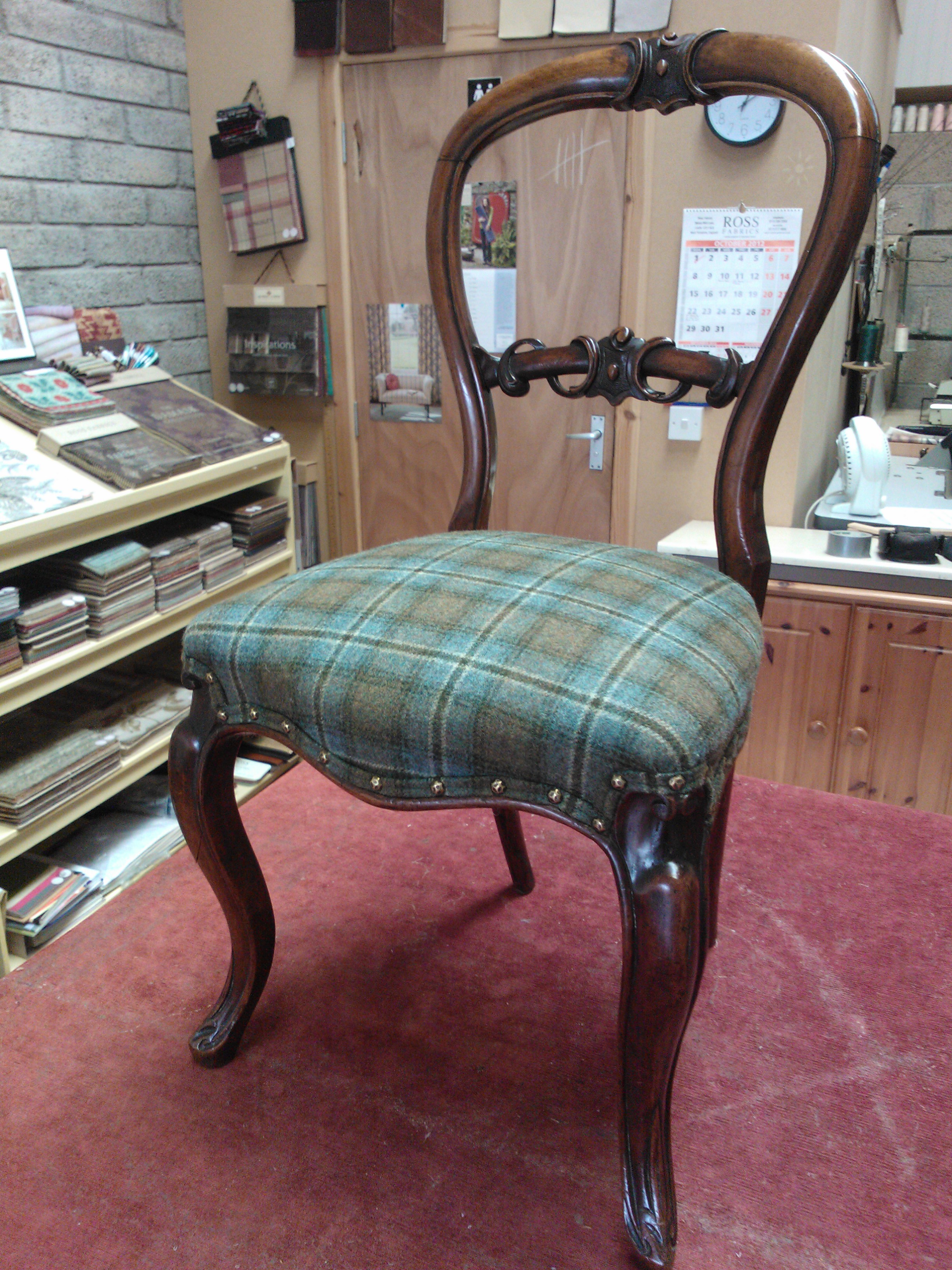Victorian Chair Reupholster Absolutely Upholstery The Premier